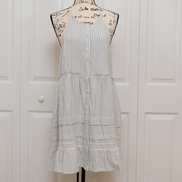 Free People Desert Days Stripe Mini Dress SOLD OUT @FP 🙌🏻✨⏰💭🤝⌛️ sailor chic - Picture 2 of 16